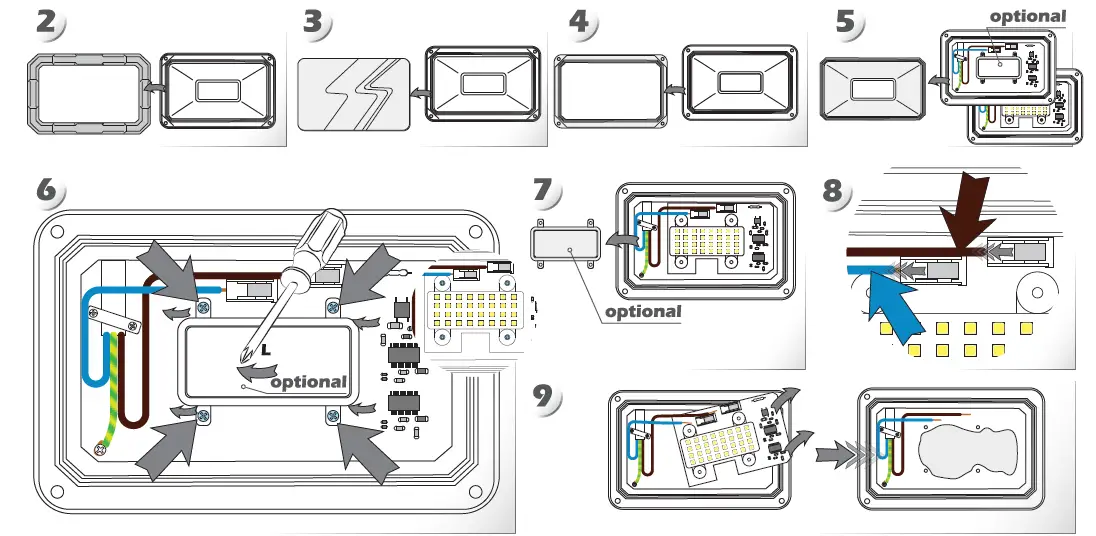 SHADA 310715 LED Spotlight Floodlight-05