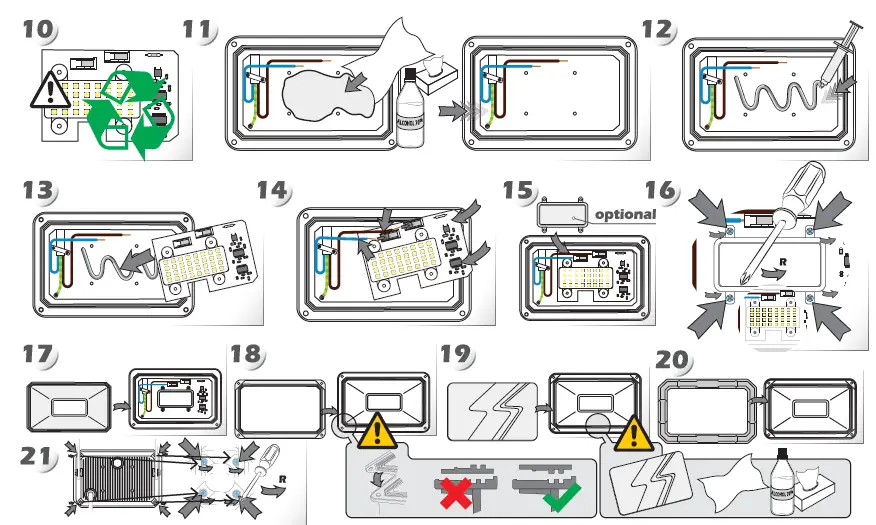 SHADA 310715 LED Spotlight Floodlight-06
