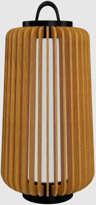 ACCORD LIGHTING 7060 Wooden Slats Table Lamp product