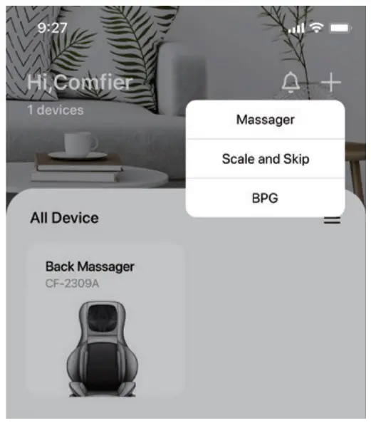 Comfier App Guide