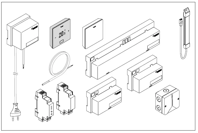 REHAU 13280001001 Thermostat 1
