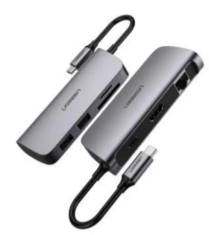 UGREEN-CM212-Docking-Station-6-In-1-USB-C-Multi-Functional-Hub-FIG-1