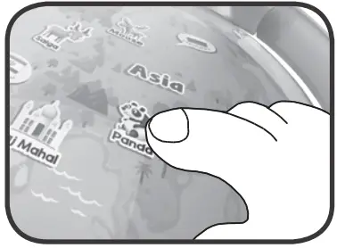 LeapFrog UX7P71I LeapGlobe Touch Globe - Fig 5