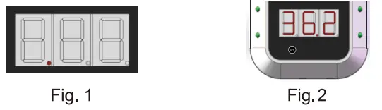 XQUARES Medical Infrared Thermometer - Status Description