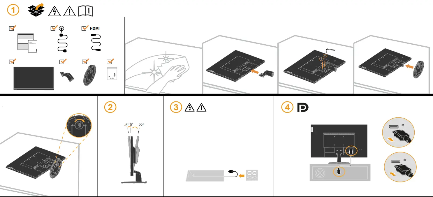 Lenovo D27q-30 27 Inch Monitor fig 1