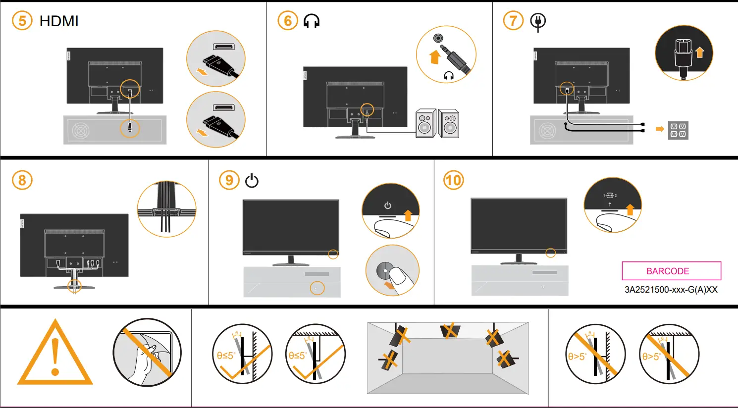 Lenovo D27q-30 27 Inch Monitor fig 2