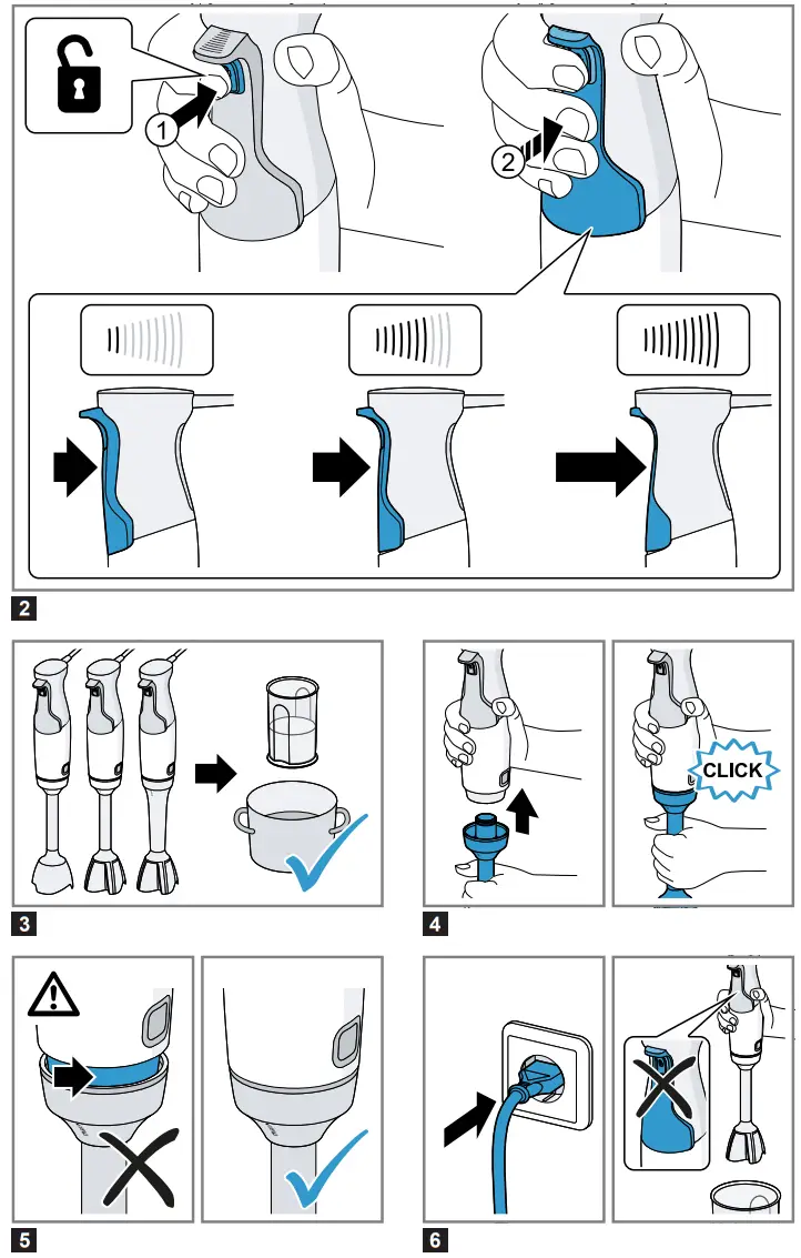BOSCH MSM4W Hand Blender - fig 2