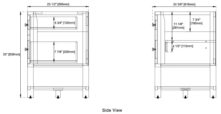 JAMES MARTIN 330 V72 LNO 72 Inch Breckenridge Vanity - overview 3