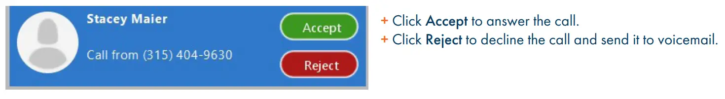 Northland MaX UC Desktop Softphone Application - CALL PANEL