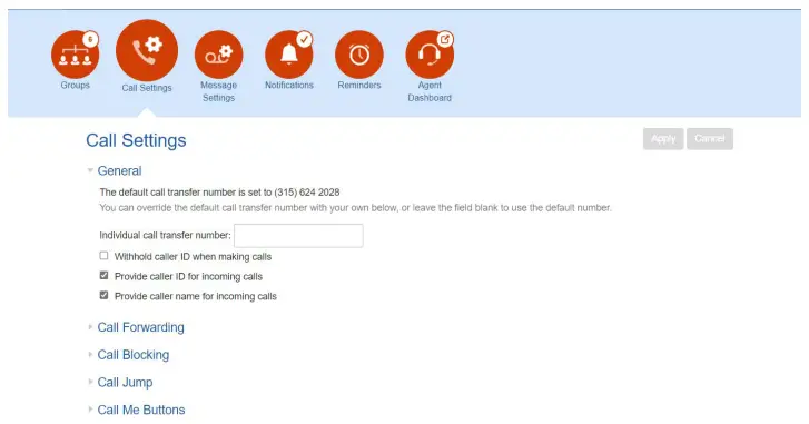Northland MaX UC Desktop Softphone Application - CALLER ID