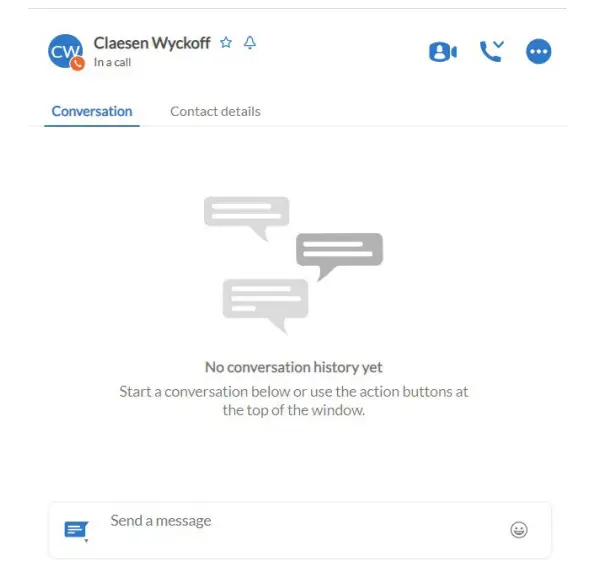 Northland MaX UC Desktop Softphone Application - SEND CHAT