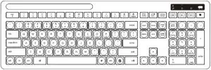 Wireless keyboard