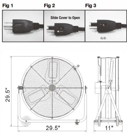 TORNADO-HI-FAN-DRUM24-1P-Portable-Tilt-Blower-Drum-Fan-2