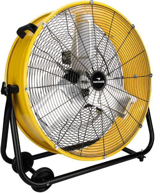 TORNADO-HI-FAN-DRUM24-1P-Portable-Tilt-Blower-Drum-Fan