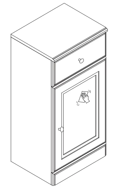 WESBURY BeBa_27051 400mm Storage Cabinet - figure 6