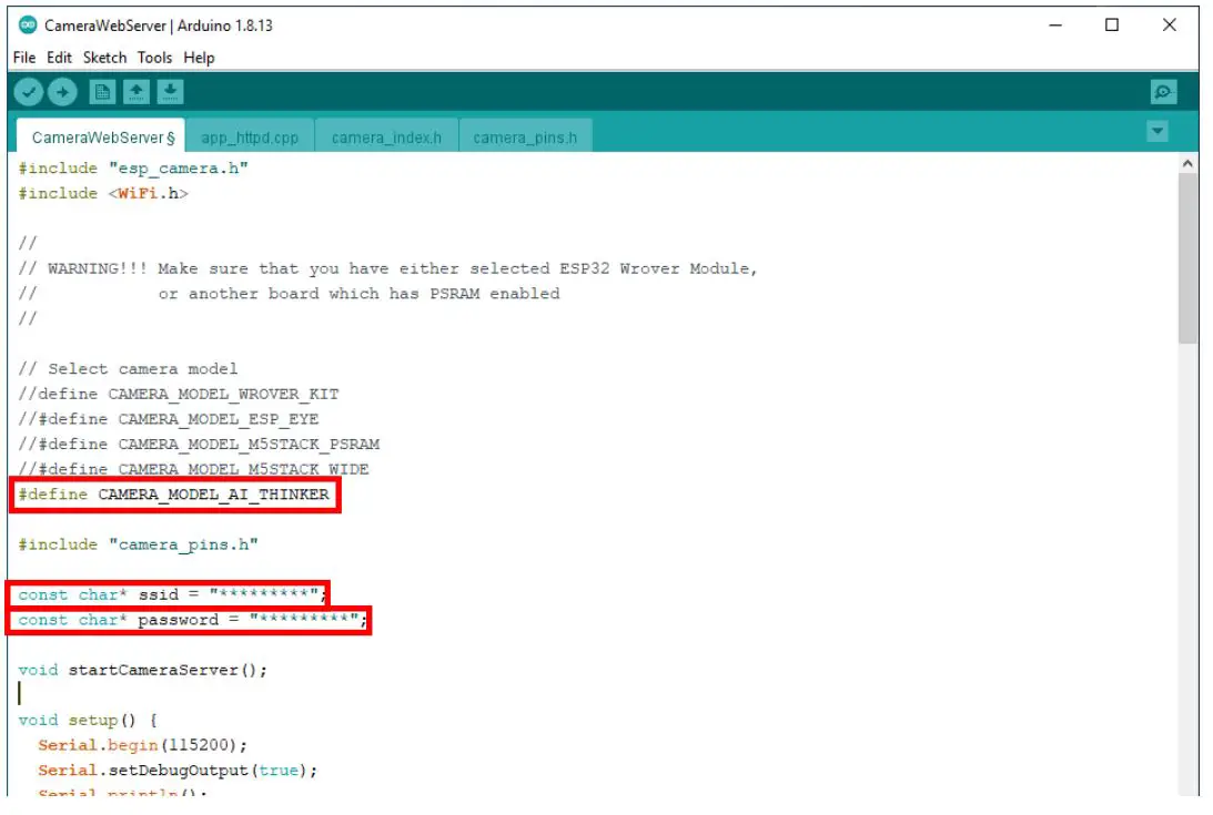 JOY-iT SBC-ESP32-Cam Camera Module - WLAN network, as shown in the picture below