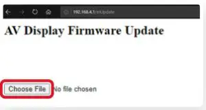 uAvionix UAX-90077-01 AV-Link WIFI Hub for AV-30 Experimental -Choose Update File