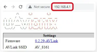 uAvionix UAX-90077-01 AV-Link WIFI Hub for AV-30 Experimental - Open Web Browser