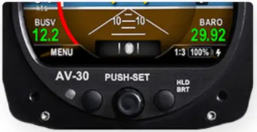 uAvionix UAX-90077-01 AV-Link WIFI Hub for AV-30 Experimental - Power on the AV-30