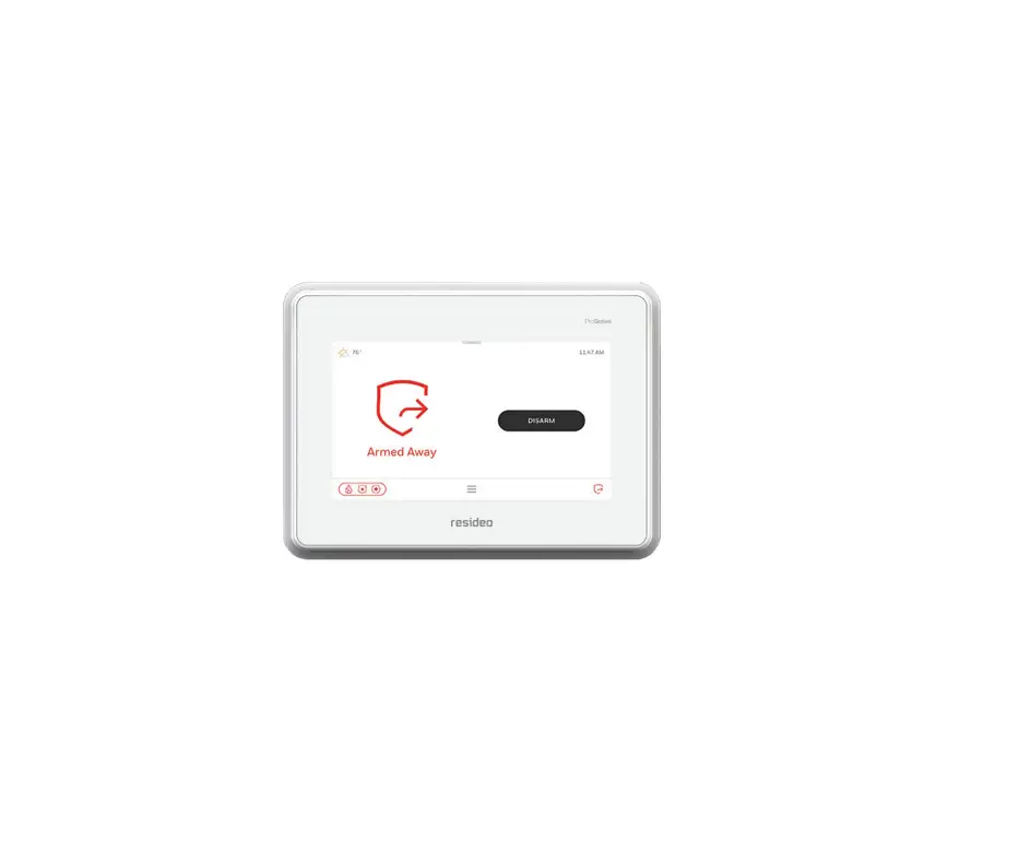 Resideo Proa7 Series Wireless Panel Installation Guide