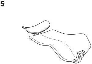 IKEA MATCHSPEL Gaming Chair- 5