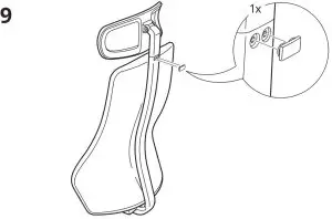 IKEA MATCHSPEL Gaming Chair- 9