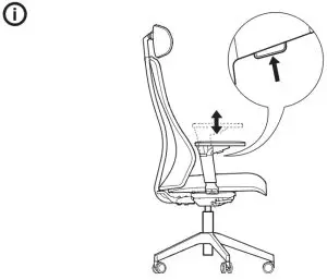 IKEA MATCHSPEL Gaming Chair- impotant 2
