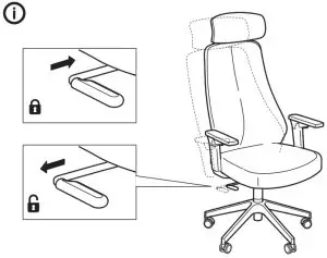 IKEA MATCHSPEL Gaming Chair- impotant
