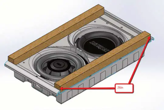 RECESSED MOUNTING FOR 2X6 STUDS 01