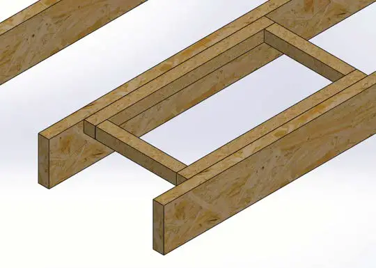 RECESSED MOUNTING FOR 2X6 STUDS 04