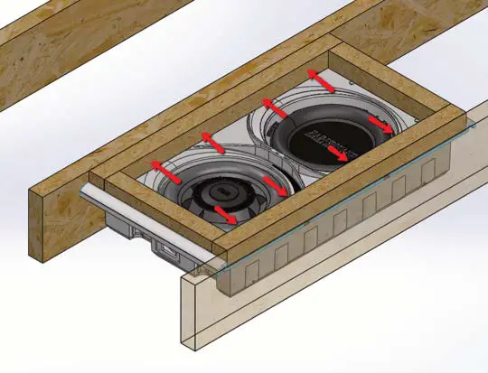 RECESSED MOUNTING FOR 2X6 STUDS 06