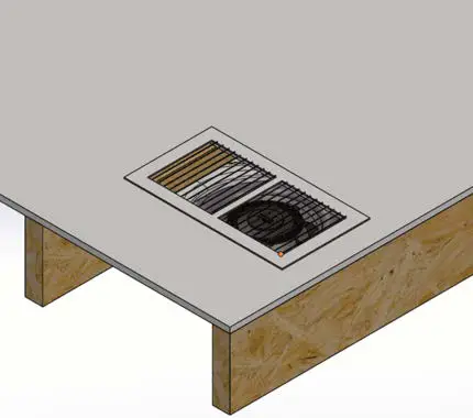 RECESSED MOUNTING FOR 2X6 STUDS 07