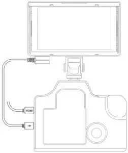 Godox GMC-U1 Monitor Camera Control Cable - 1