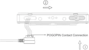 Godox GMC-U1 Monitor Camera Control Cable - camera model