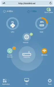 FIG 5 Click Quick Setup on the coming page