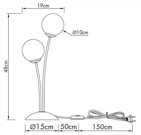 QAZQA Modern Athens TL 2
