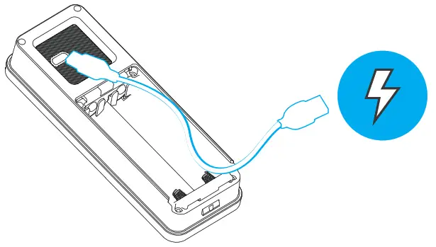 EKEN V8 Video Doorbell - Charge batteries 2