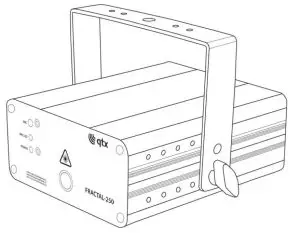 qtx FRACTAL 250 RGB Pattern Laser