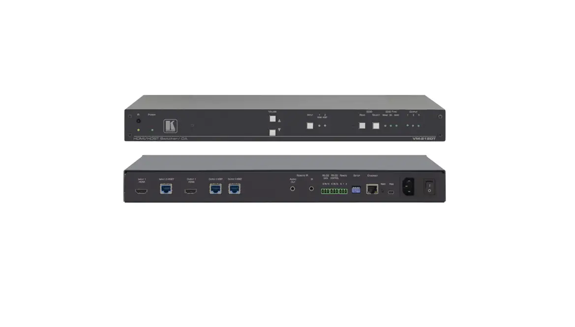 Kramer Vp-427x1 4k Hdr Hdbt Receiver User Guide
