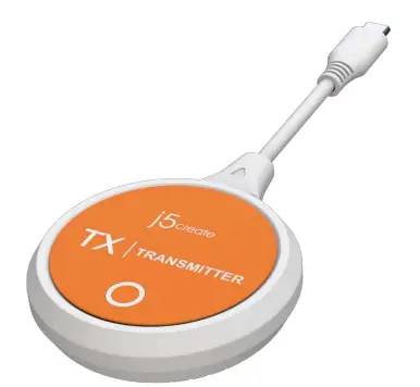 j5create JVAW62 Wireless Display Transmitter fig1