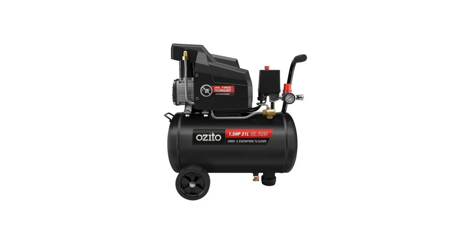 Ozito Acp-2115k 21l 1.5hp Oil Free Air Compressor Instruction Manual