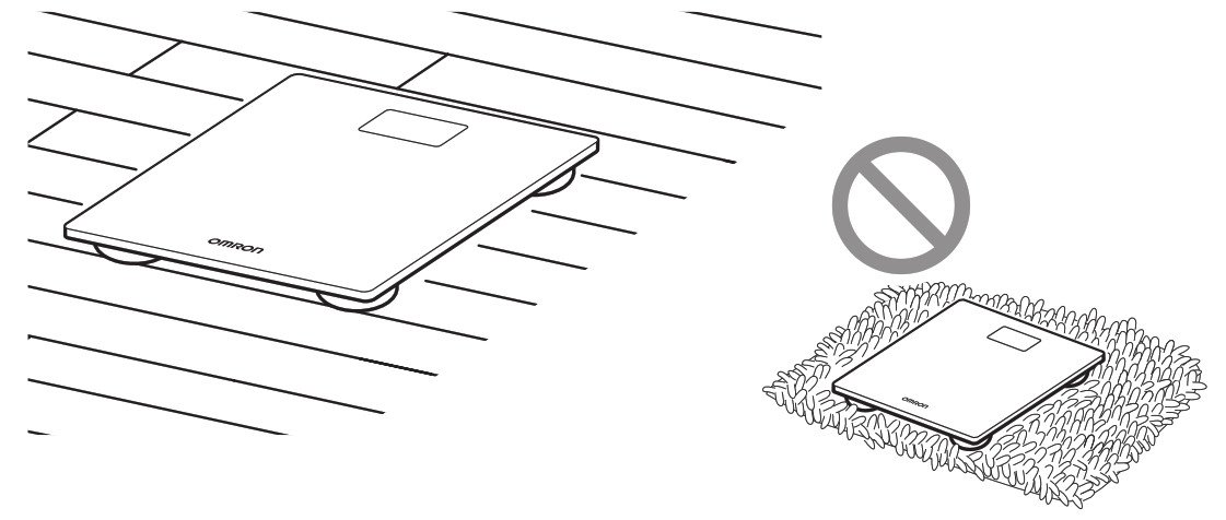 OMRON SC 150 Scale with Bluetooth - TAKING A MEASUREMENT
