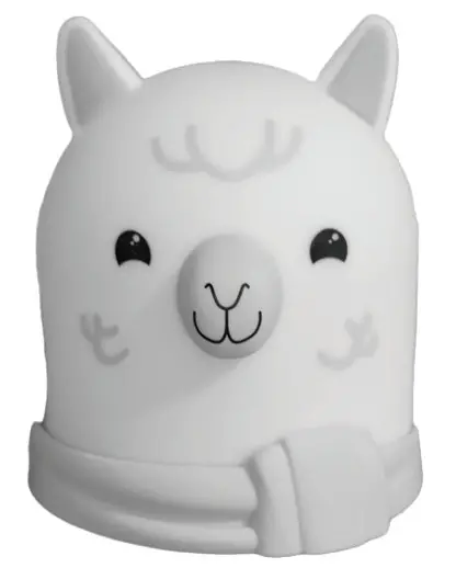 JASCO 59415 Color Changing Llama Squishy Light