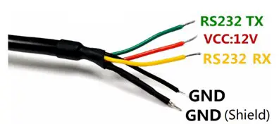 QUARK ELEC QK AS07 0183 GPS and Heading Sensor- Wiring