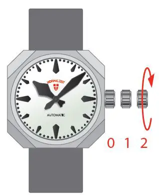 EUROtops 48918 Viennese Cube Watch FIG 1