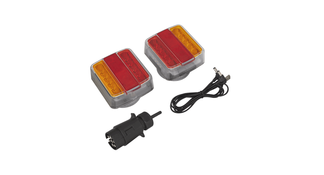 Sealey Tb18ledw 2pc Wireless Led Trailer Light Set Instructions