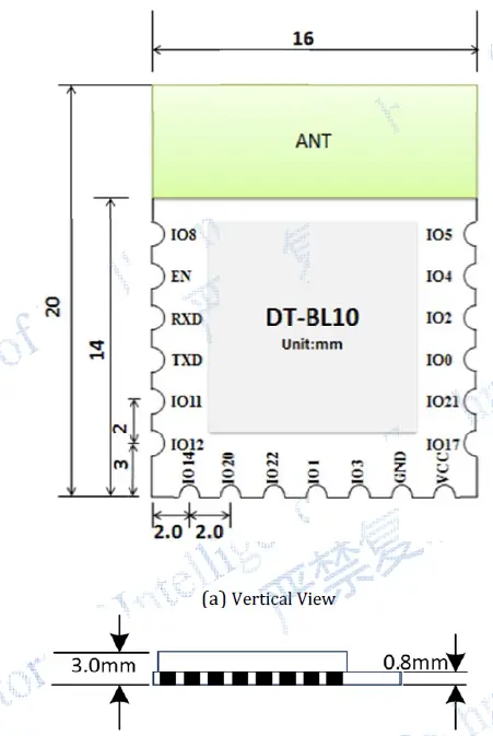 Shenzhen Sibo Zhilian Technology XT-BL10 Bluetooth Wi-Fi 2.4 Module 5