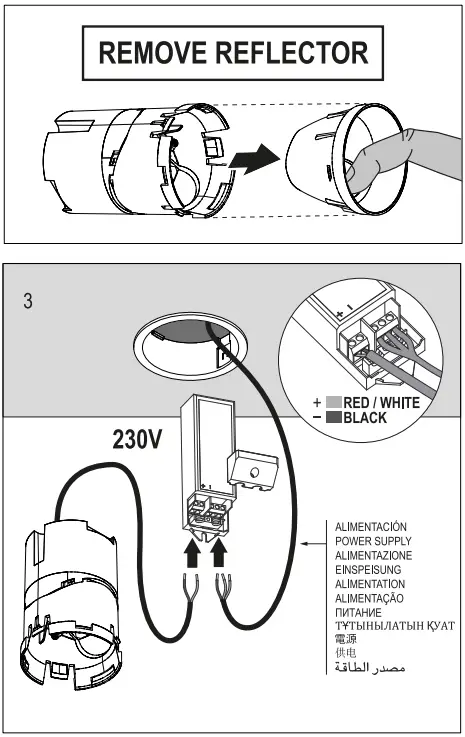 FLOS Light Shadow Pro Fixed Optic Flood fig22