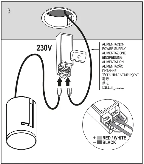 FLOS Light Shadow Pro Fixed Optic Flood fig7