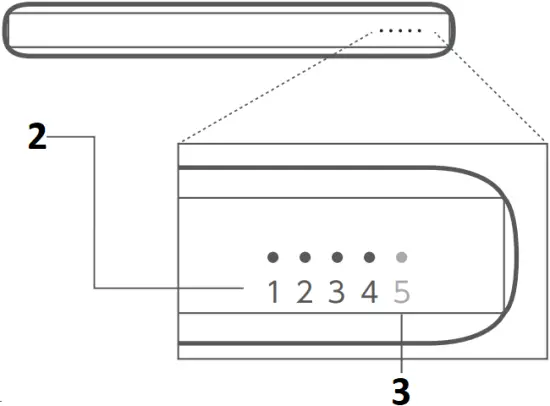 ELECOM EC-C03BK - Check remaining charging 2